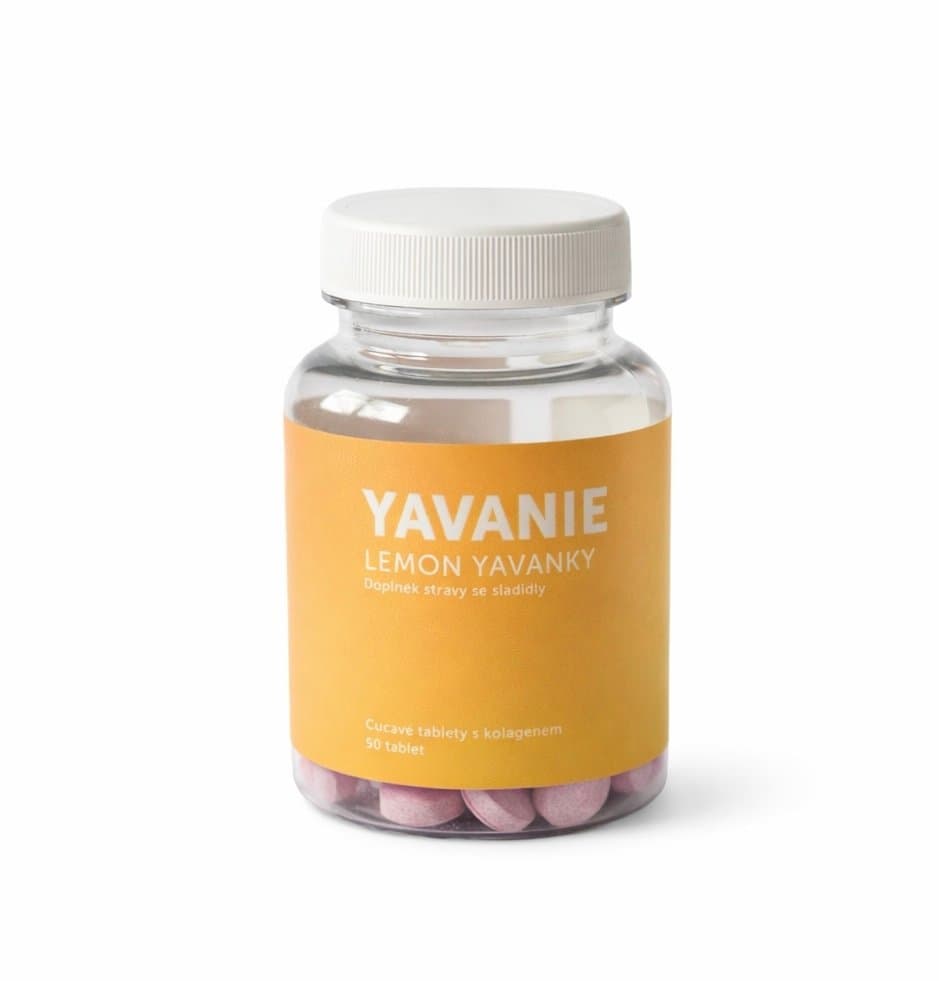 YAVANIE Lemon Yavanky – cmúľacie tablety s kolagénom